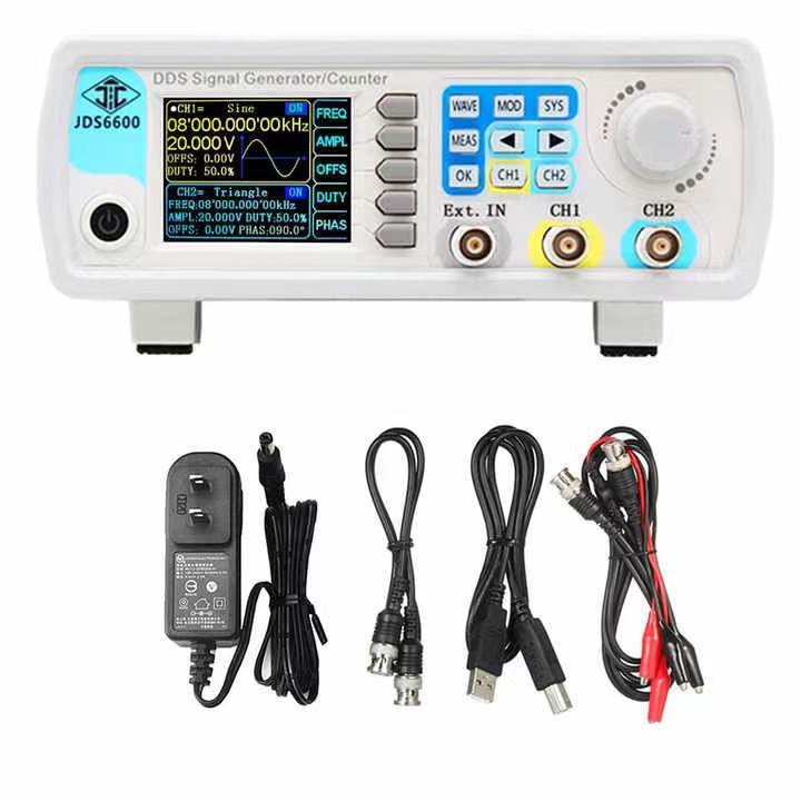 YAO JDS6600 15/30/40/50/60MHz  - Dual Channel Arbitrary Waveform Function Generator 60Mhz review and price